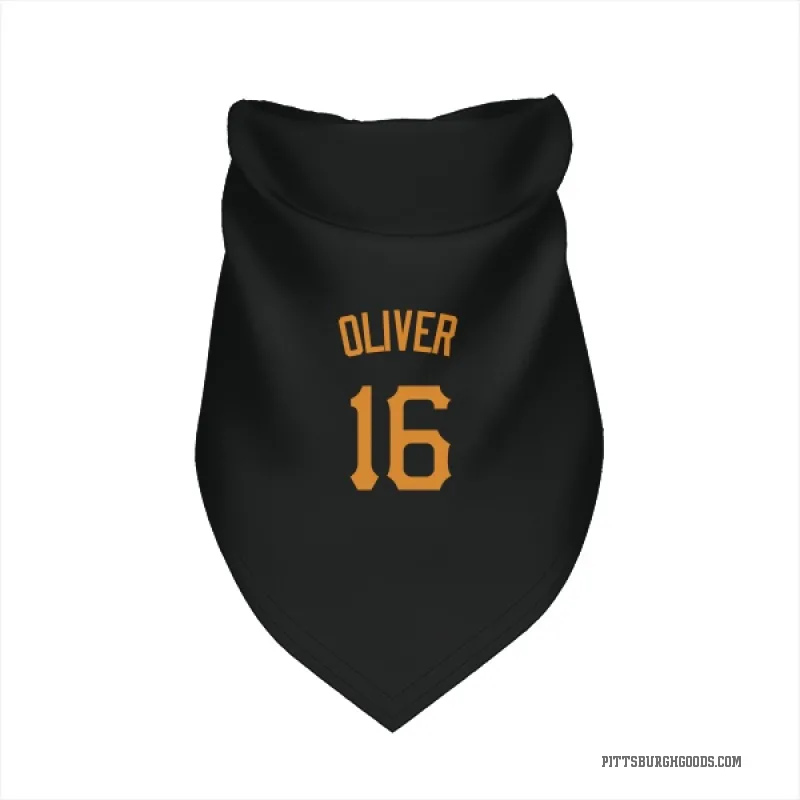 Al Oliver  Gold Pittsburgh Pirates   Black  Cat & Dog Pet Bandana