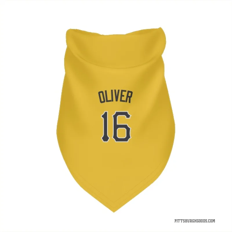 Al Oliver  Gold Pittsburgh Pirates  Cat & Dog Pet Bandana