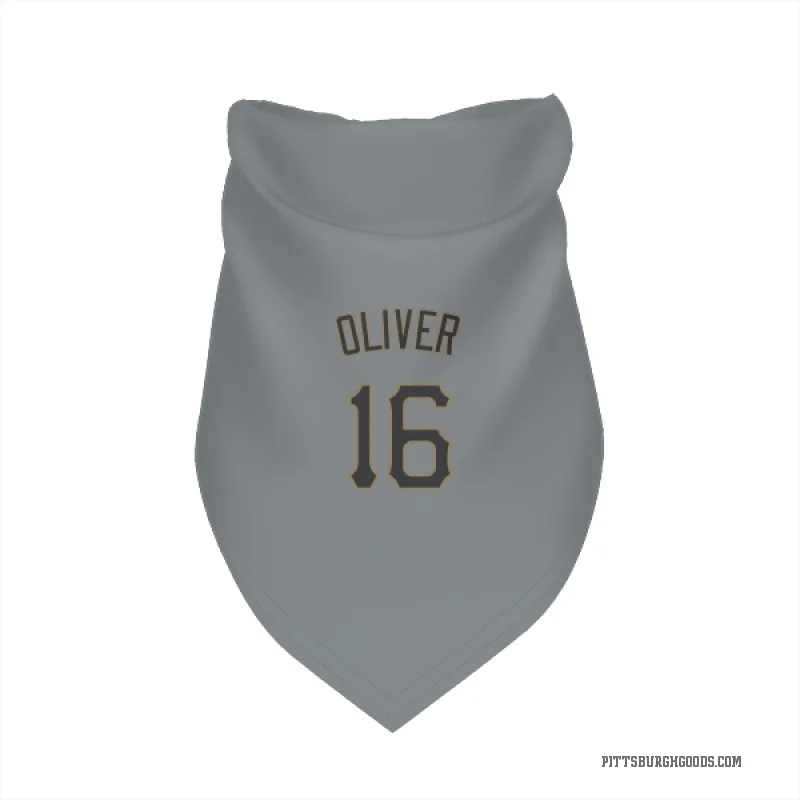 Al Oliver  Gray Pittsburgh Pirates  Cat & Dog Pet Bandana