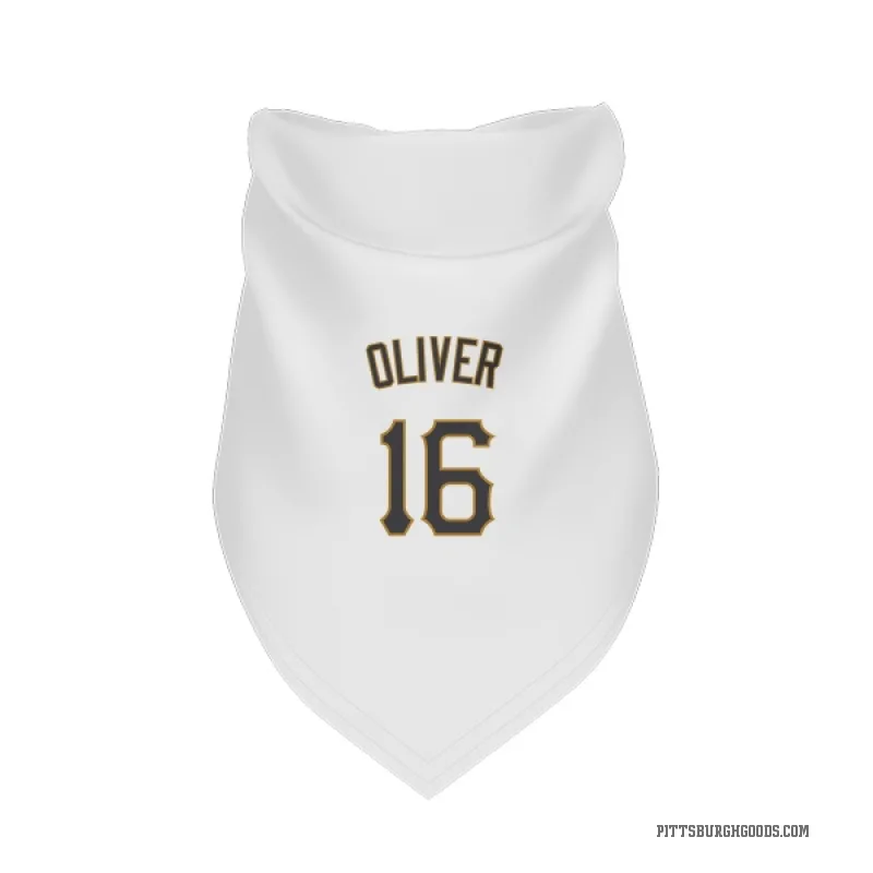 Al Oliver  White Pittsburgh Pirates  Cat & Dog Pet Bandana