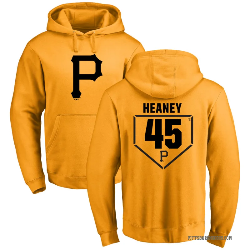 Andrew Heaney Youth Gold Pittsburgh Pirates Branded RBI Pullover Hoodie -