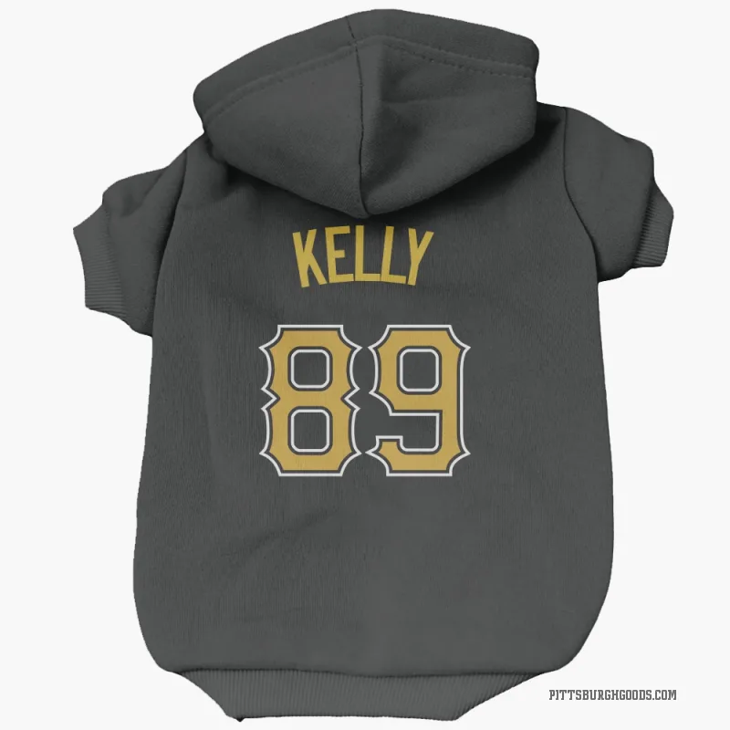 Antwone Kelly  Black Pittsburgh Pirates  Cat & Dog Pet Hoodie