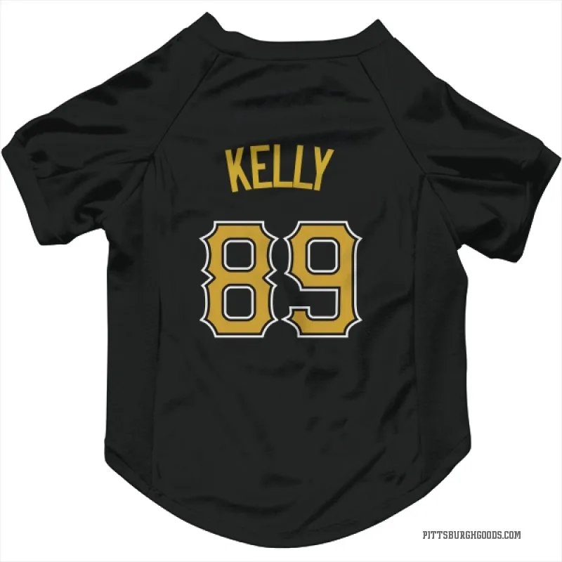 Antwone Kelly  Black Pittsburgh Pirates  Cat & Dog Pet Jersey