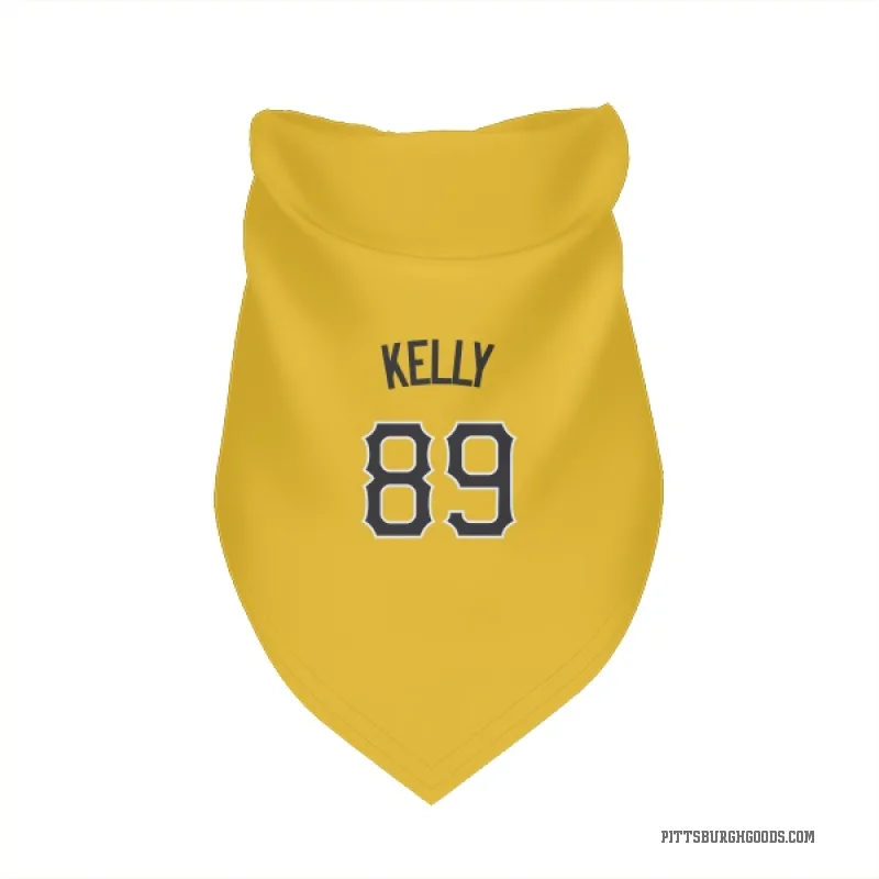 Antwone Kelly  Gold Pittsburgh Pirates  Cat & Dog Pet Bandana
