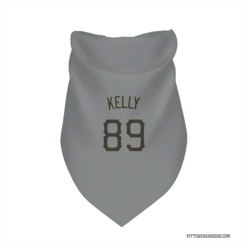 Antwone Kelly  Gray Pittsburgh Pirates  Cat & Dog Pet Bandana