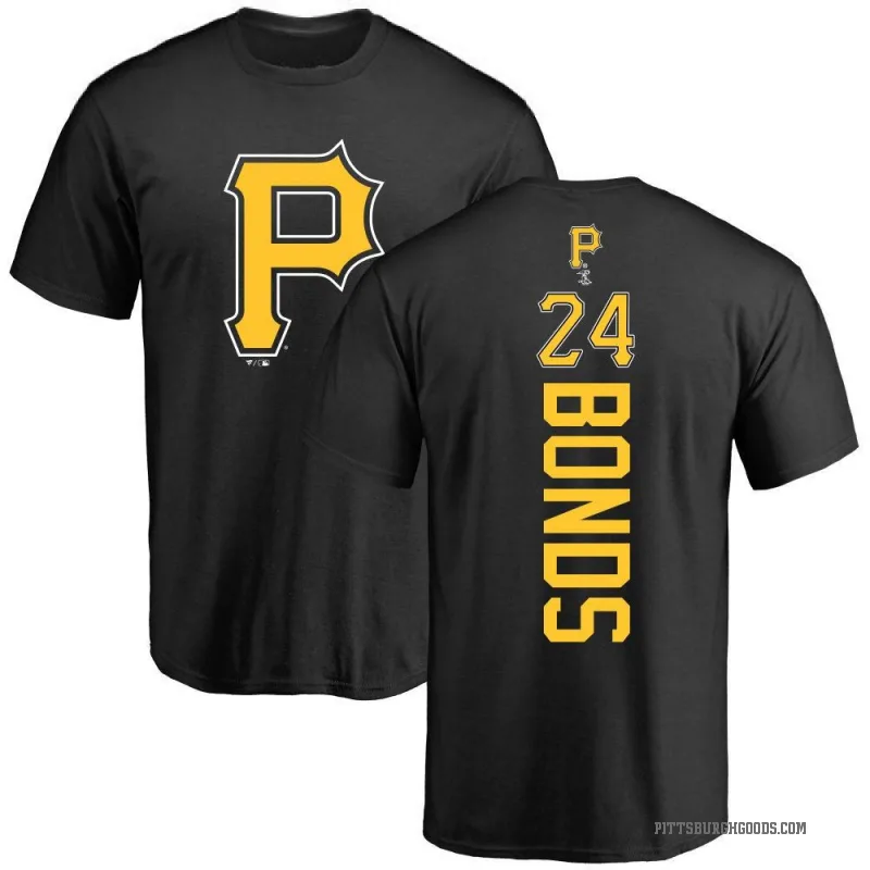 Barry Bonds Youth Black Pittsburgh Pirates Backer T-Shirt -