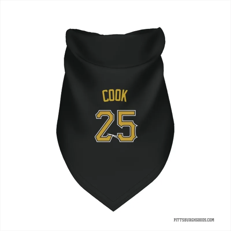 Billy Cook  Black Pittsburgh Pirates  Cat & Dog Pet Bandana
