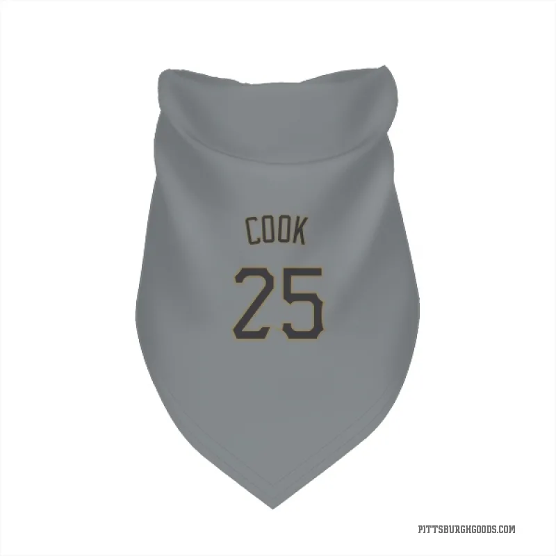 Billy Cook  Gray Pittsburgh Pirates  Cat & Dog Pet Bandana