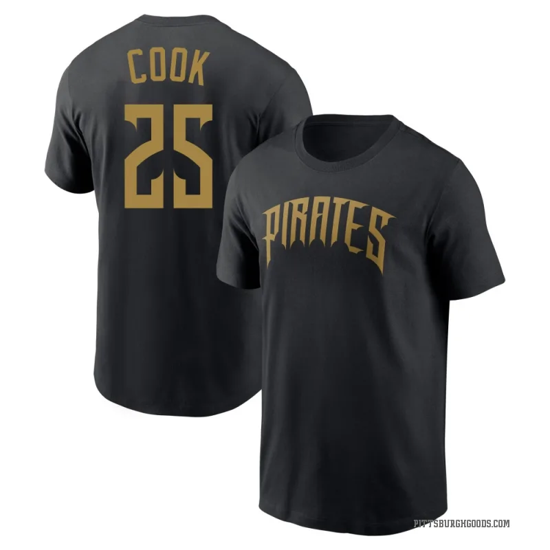 Billy Cook Men's Black Pittsburgh Pirates 2026 City Connect T-Shirt