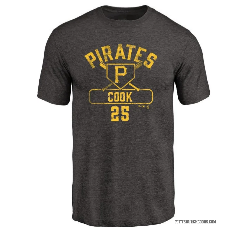 Billy Cook Youth Black Pittsburgh Pirates Base Runner T-Shirt -