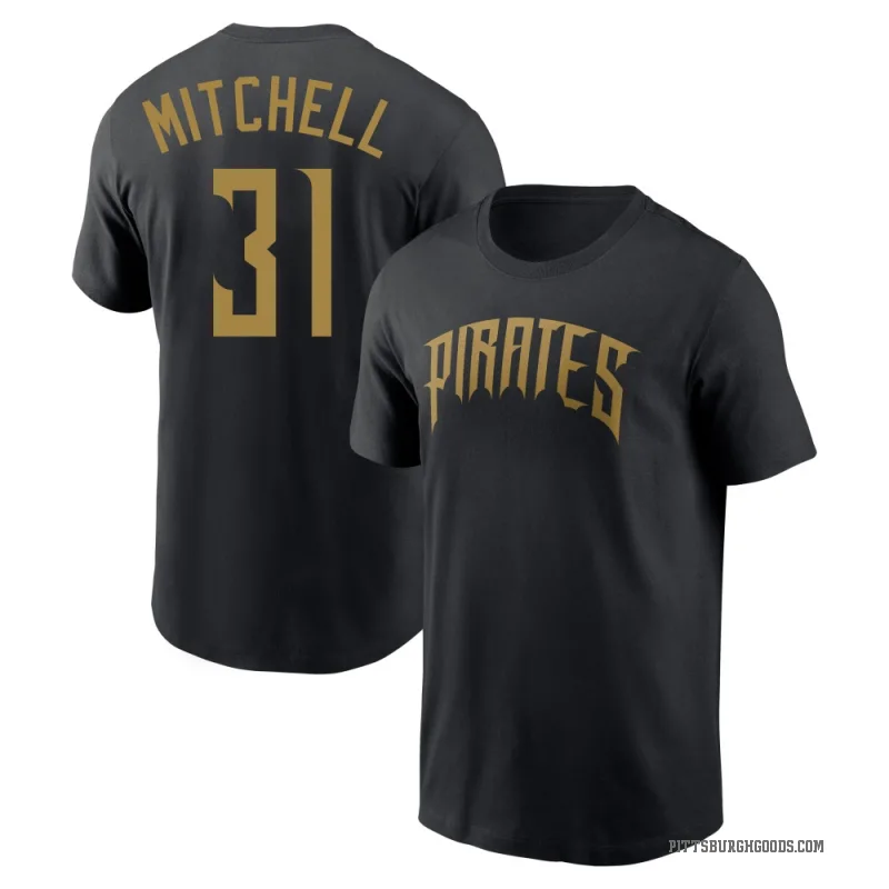 Cal Mitchell Youth Black Pittsburgh Pirates 2026 City Connect T-Shirt