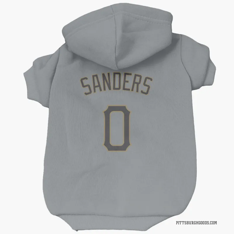 Camden Sanders  Gray Pittsburgh Pirates  Cat & Dog Pet Hoodie
