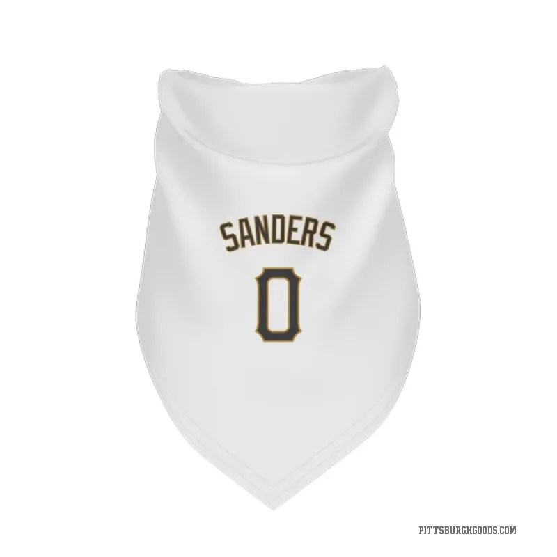 Camden Sanders  White Pittsburgh Pirates  Cat & Dog Pet Bandana