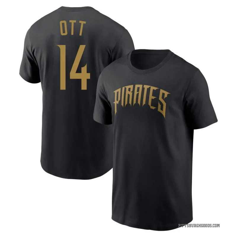 Ed Ott Youth Black Pittsburgh Pirates 2026 City Connect T-Shirt