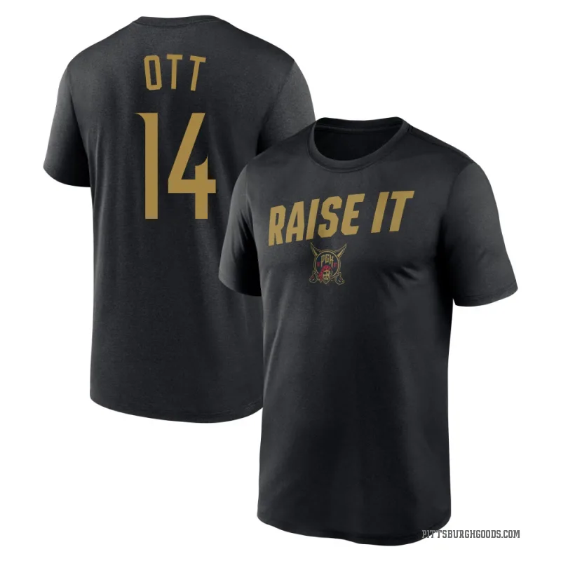 Ed Ott Youth Black Pittsburgh Pirates 2026 City Connect Team Phrase Script T-Shirt
