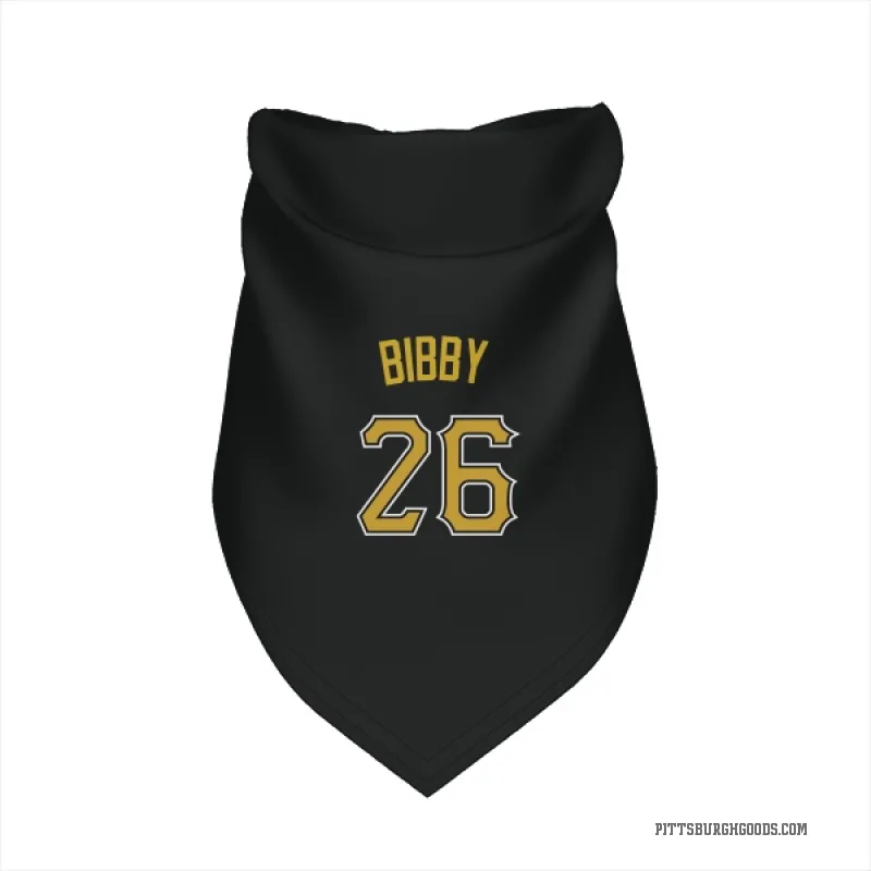 Jim Bibby  Black Pittsburgh Pirates  Cat & Dog Pet Bandana