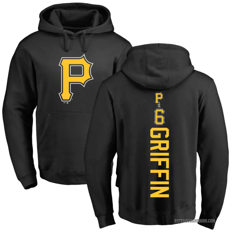 Konnor Griffin Youth Black Pittsburgh Pirates Backer Pullover Hoodie