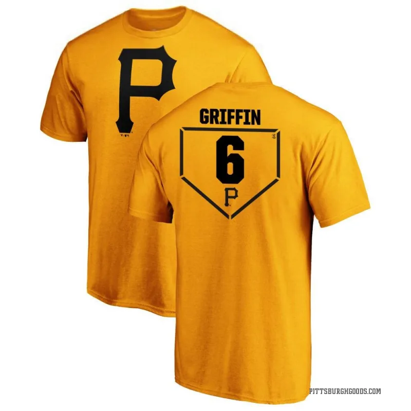Konnor Griffin Youth Gold Pittsburgh Pirates RBI T-Shirt -