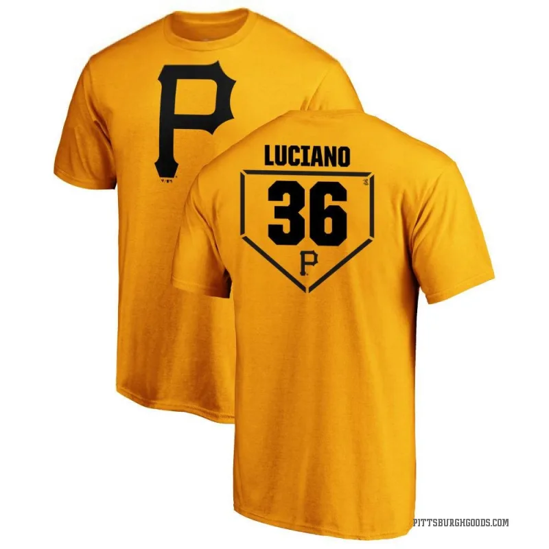 Marco Luciano Youth Gold Pittsburgh Pirates RBI T-Shirt -
