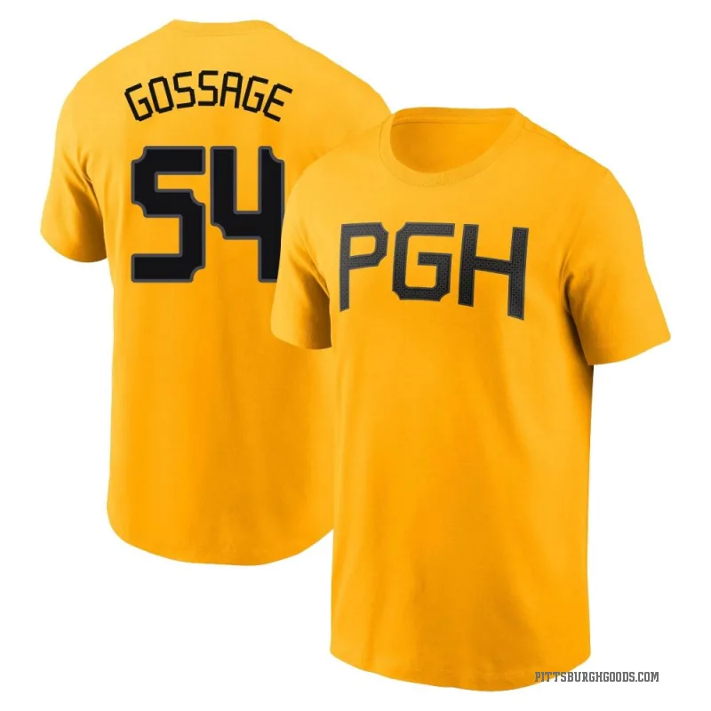 Rich Gossage Men's Gold Pittsburgh Pirates 2023 City Connect T-Shirt