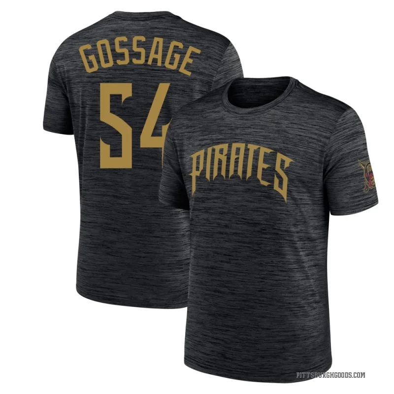 Rich Gossage Youth Black Pittsburgh Pirates 2026 City Connect Game Day Velocity T-Shirt