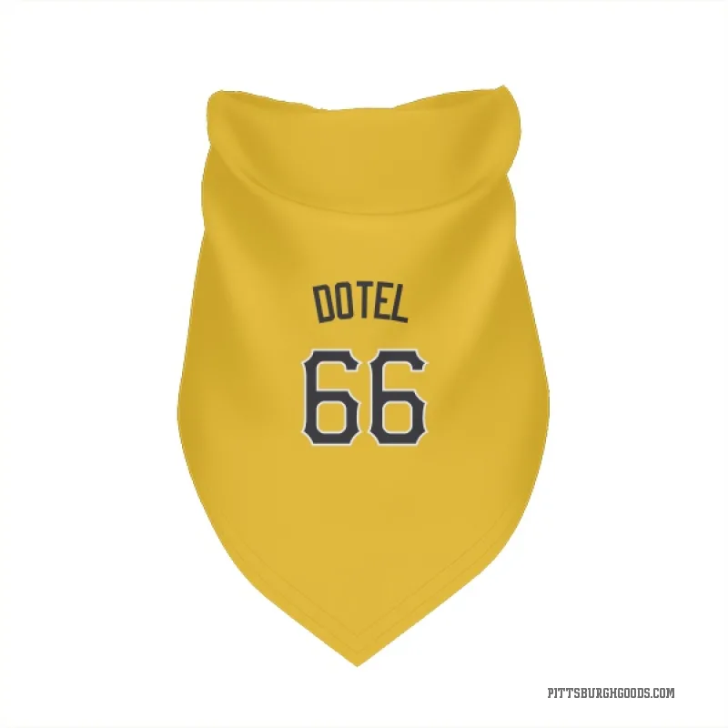 Wilber Dotel  Gold Pittsburgh Pirates  Cat & Dog Pet Bandana
