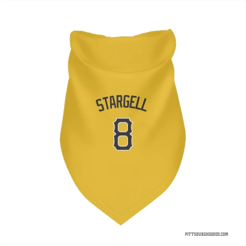 Willie Stargell  Gold Pittsburgh Pirates  Cat & Dog Pet Bandana