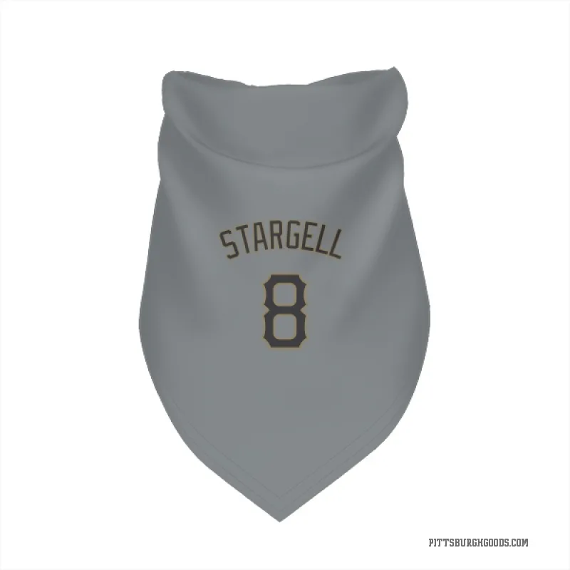 Willie Stargell  Gray Pittsburgh Pirates  Cat & Dog Pet Bandana